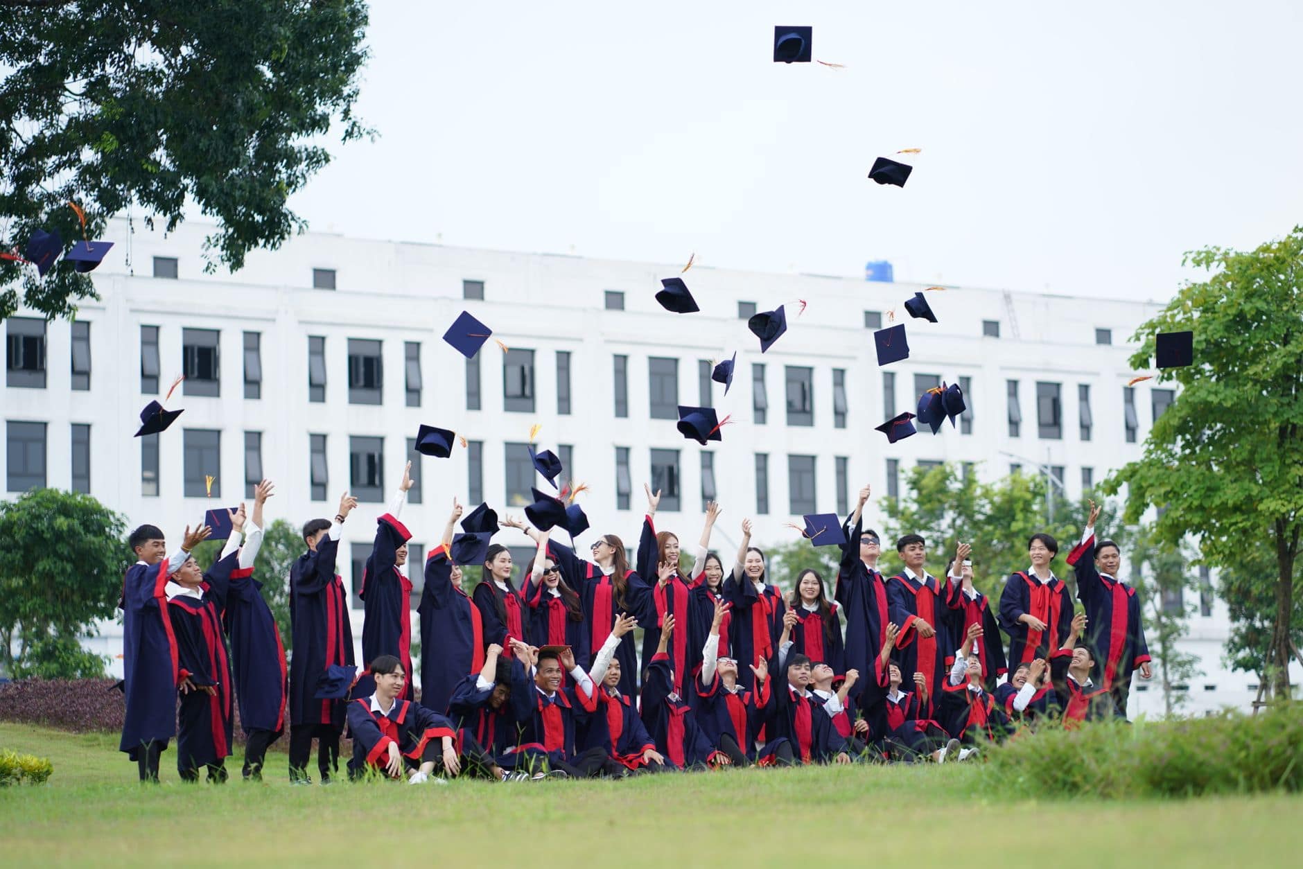 joyful graduation celebration in vietnam